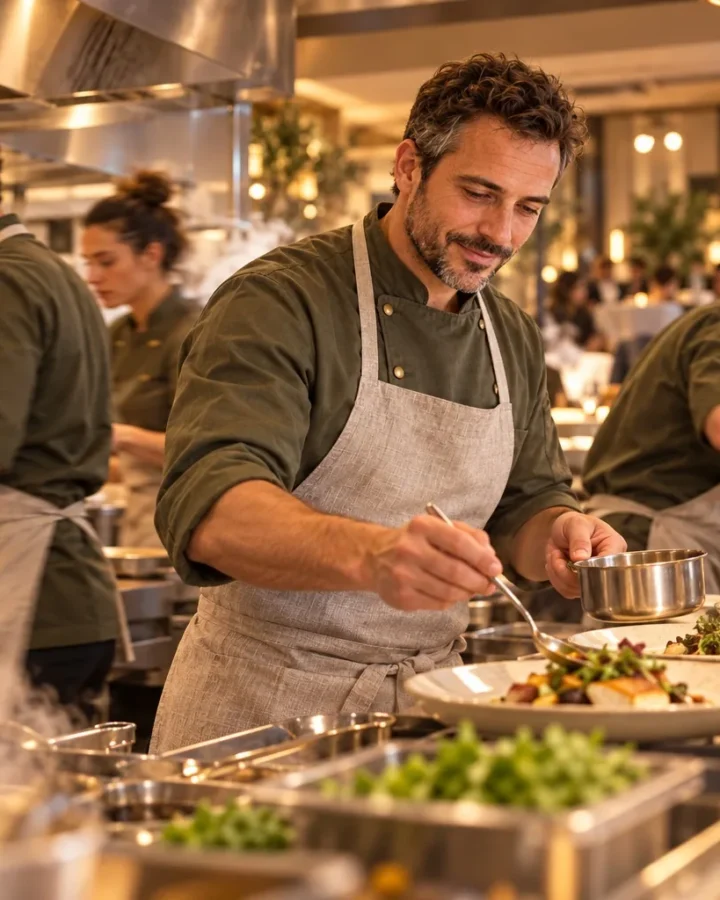La brigade, En cuisine