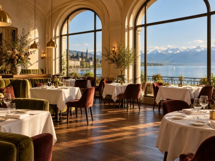 The dining room